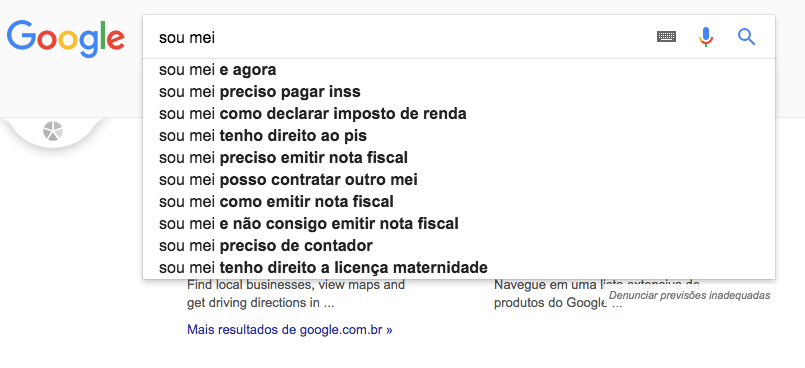 sou mei e agora