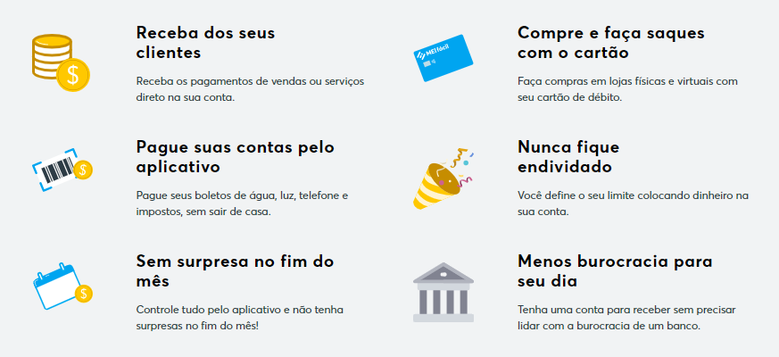 Veja os beneficios de conta digital pj mei fácil