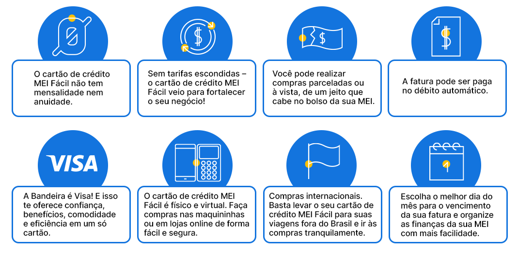 cartão de crédito para CNPJ MEI