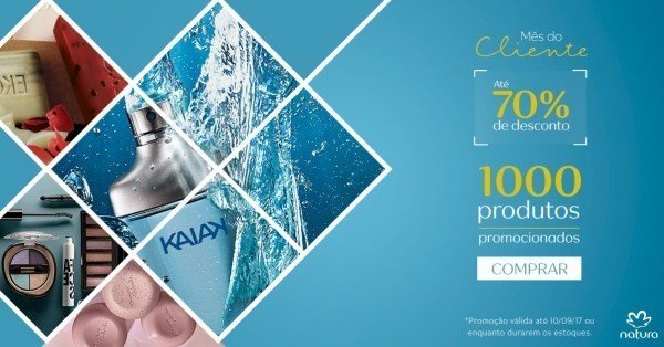 Imagem de promoção do Dia do Cliente da Natura